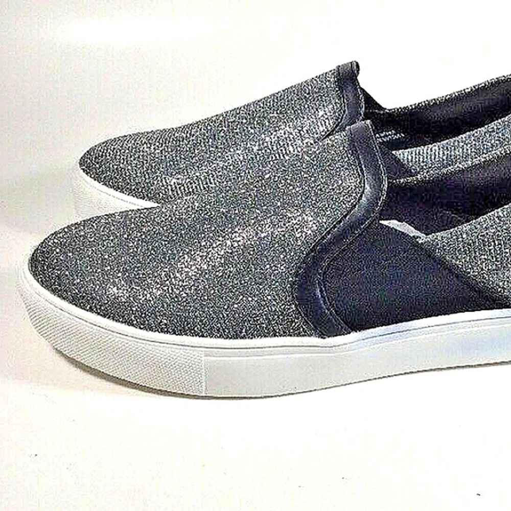 MIA Ocarina Glitter Elastic Gored Slip-On Sneakers NWT - Picture 5 of 7
